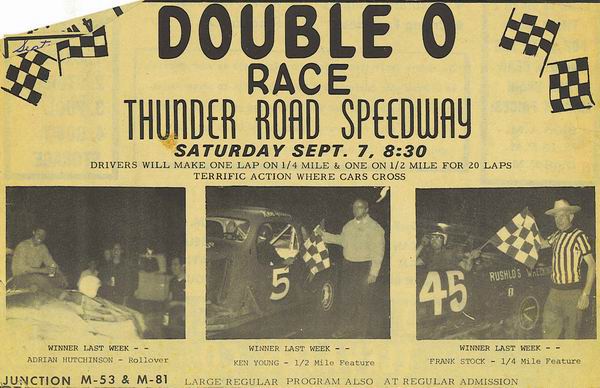 Thunder Road Speedway - From Toni Craig